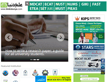 Tablet Screenshot of ilmkidunya.com